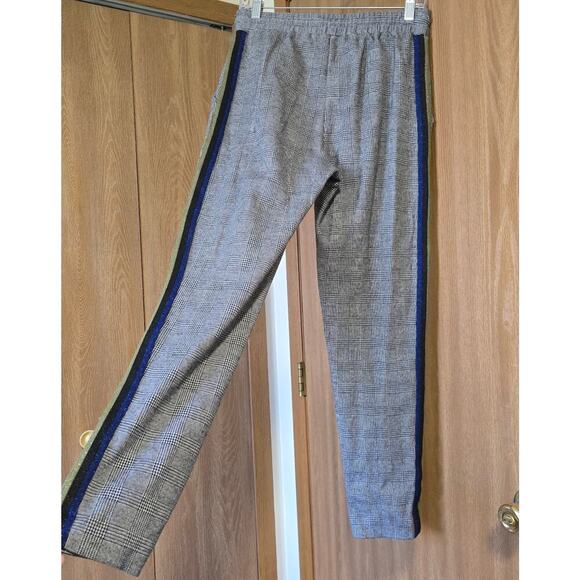 Maeve By Anthropologie Bettie Tapered High Rise Plaid Jogger Pant - Picture 4 of 9